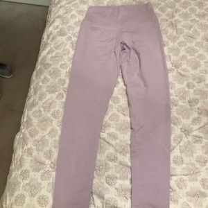 Purple aerie athletic leggings